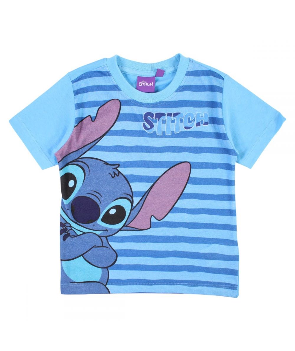 Ensemble Stitch tee-shirt et short - bleu clair