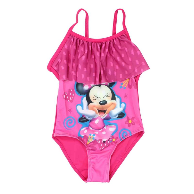 Maillot de bain Minnie 1 pièce - rose