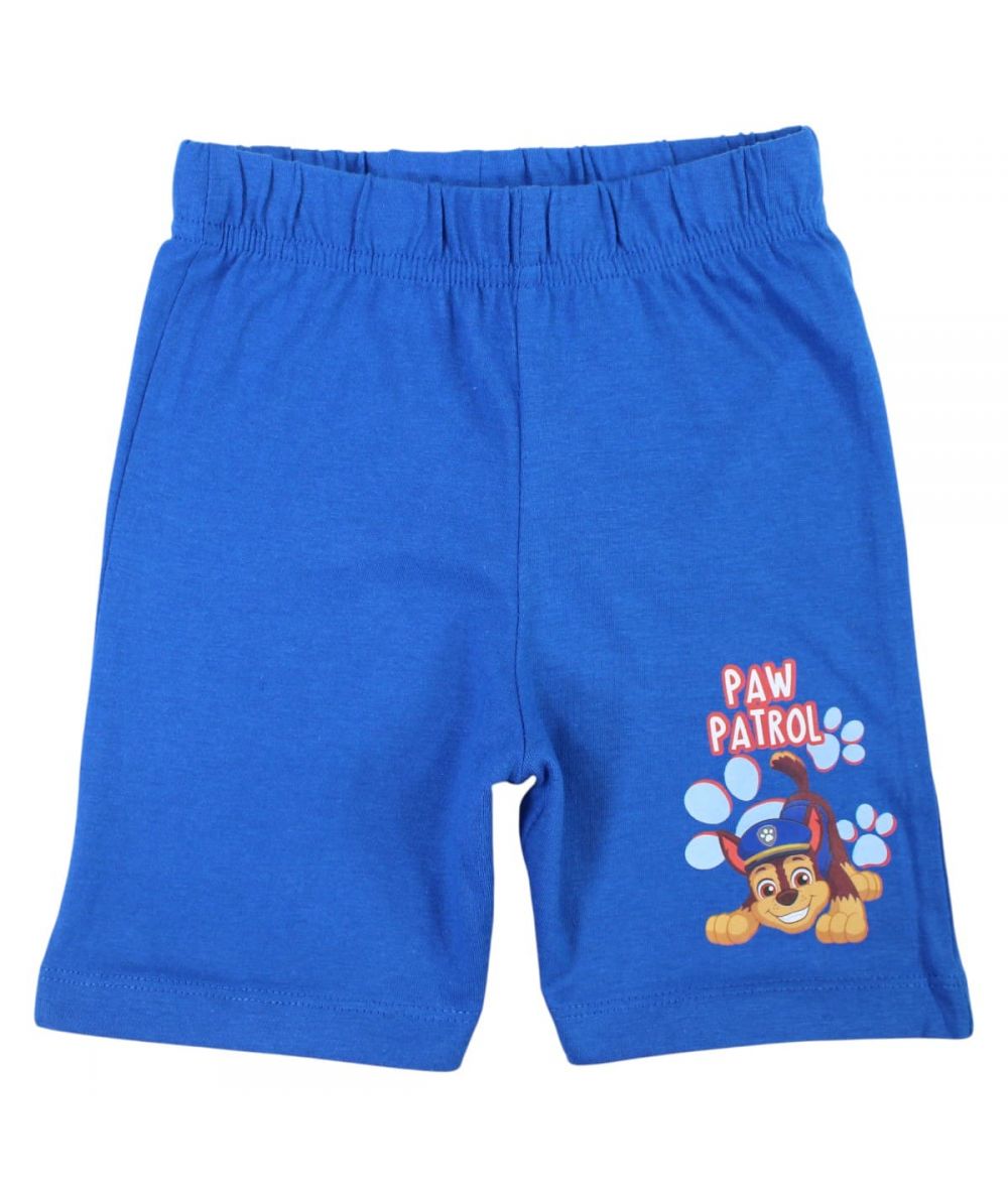 Ensemble Pat'Patrouille tee-shirt et short - bleu roi