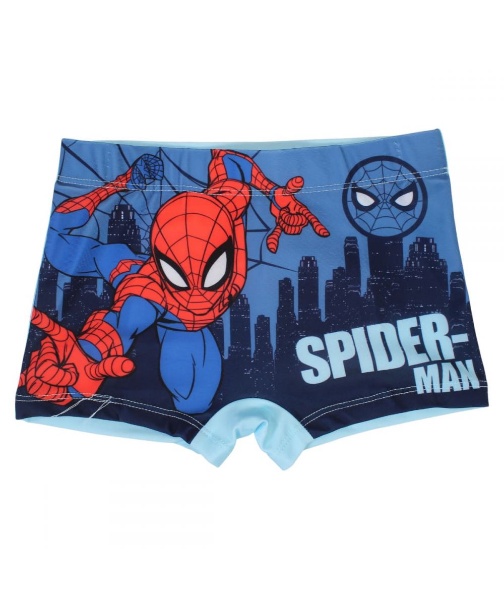 Boxer de bain Spiderman - bleu