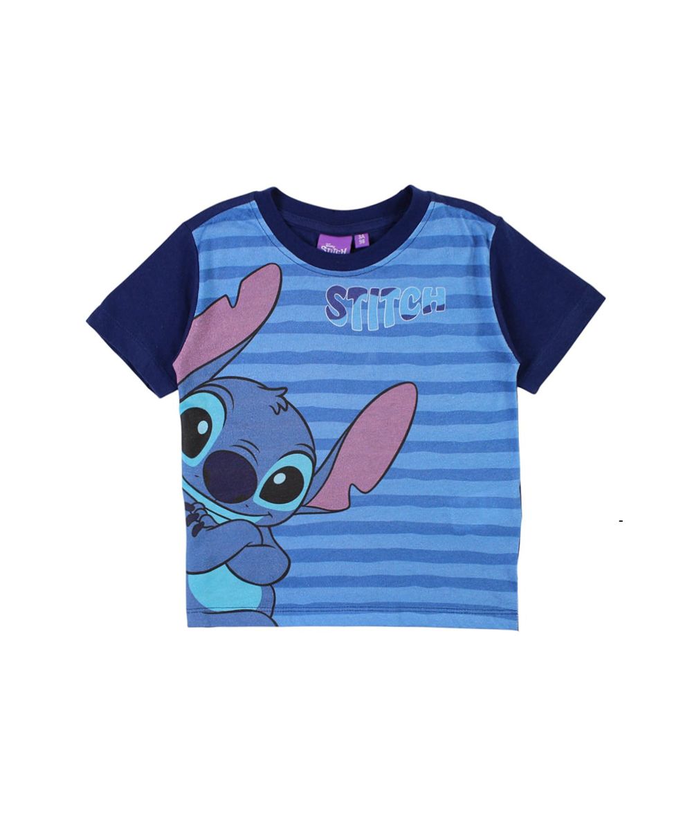 Ensemble Stitch tee-shirt et short - bleu foncé