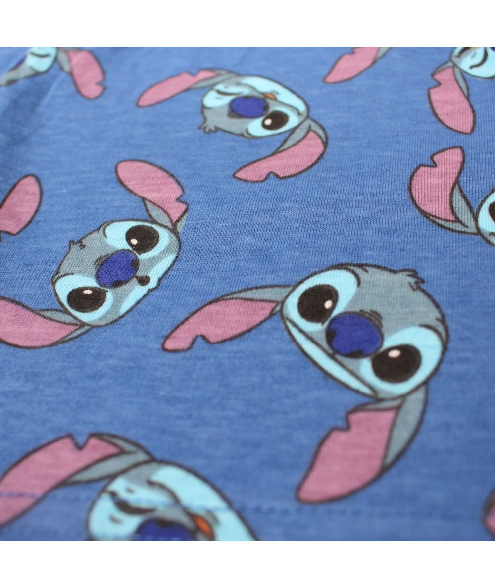 Ensemble Stitch tee-shirt et short - bleu roi