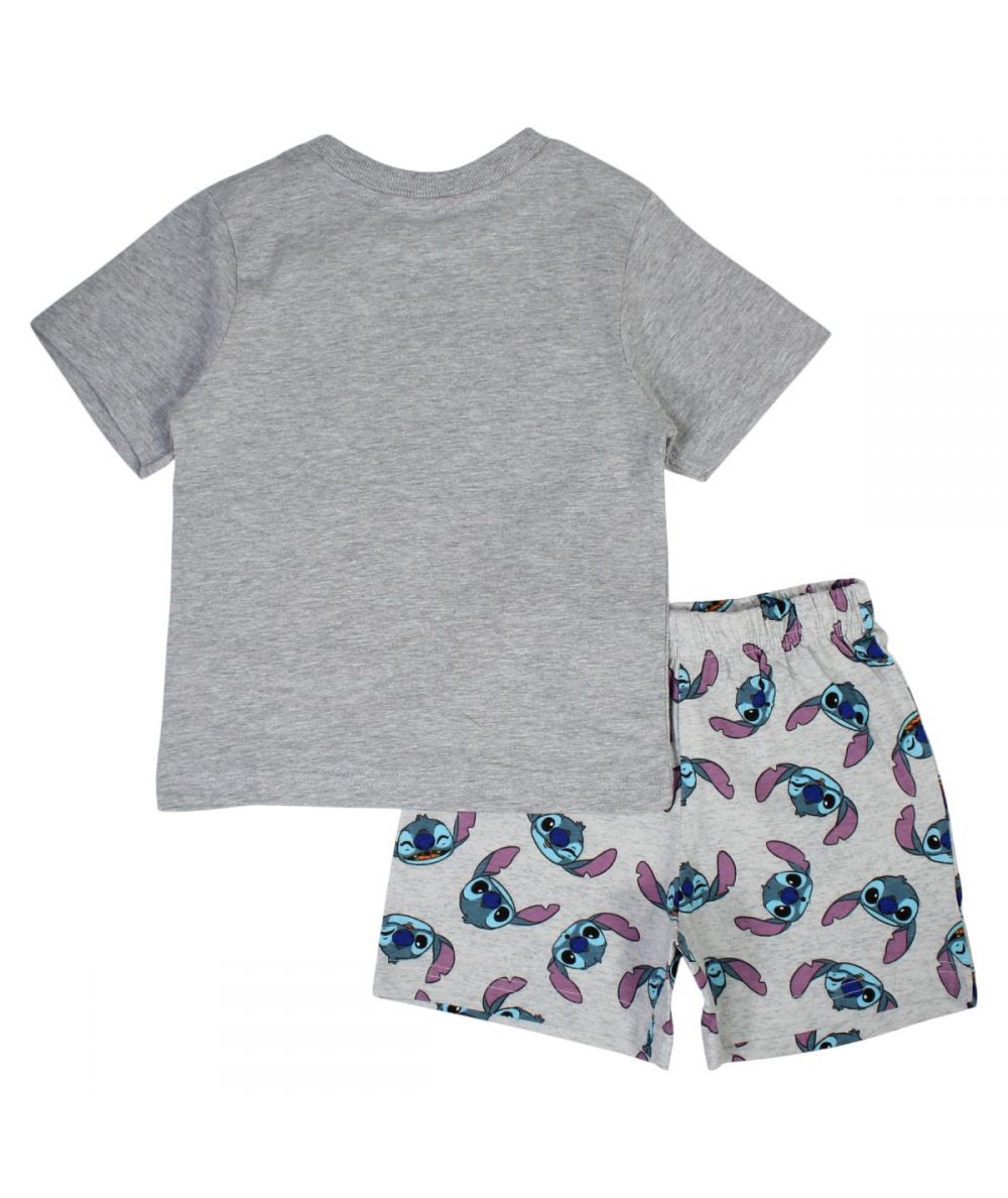 Ensemble Stitch tee-shirt et short - gris