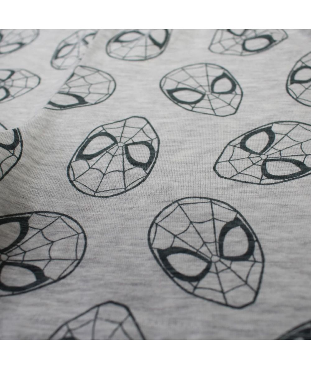 Ensemble Spiderman tee-shirt et short - gris et rouge