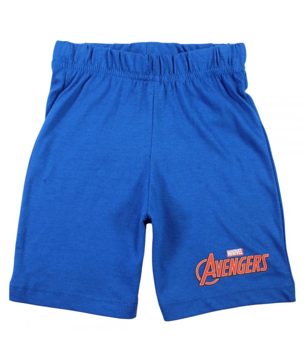 Ensemble Avengers tee-shirt et short - bleu foncé