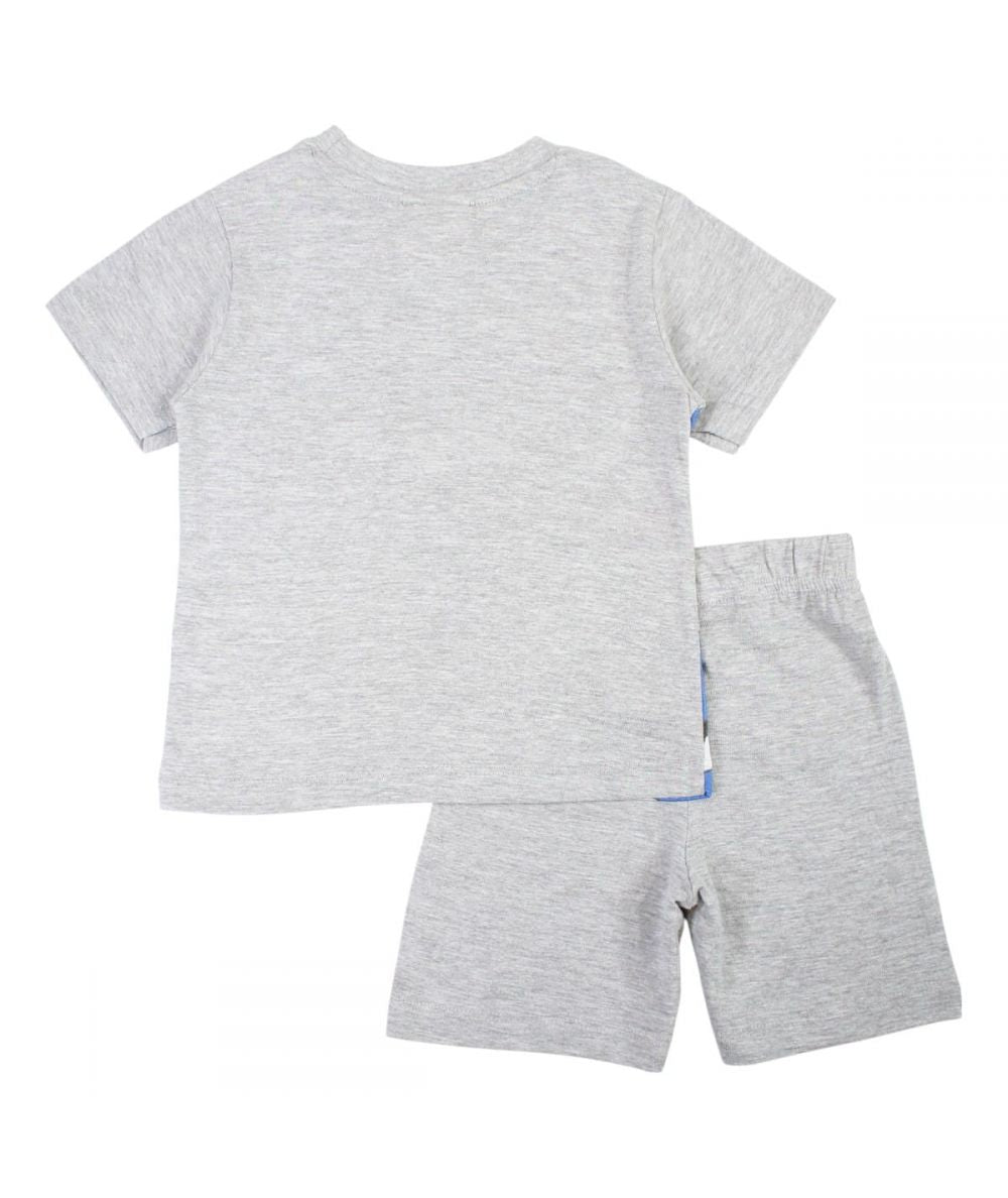 Ensemble Pat'Patrouille tee-shirt et short - gris