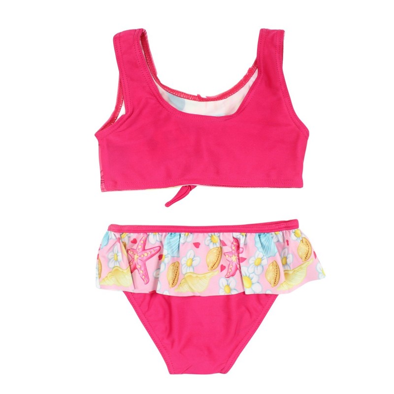 Maillot de bain Minnie 2 pièces - rose et fushia