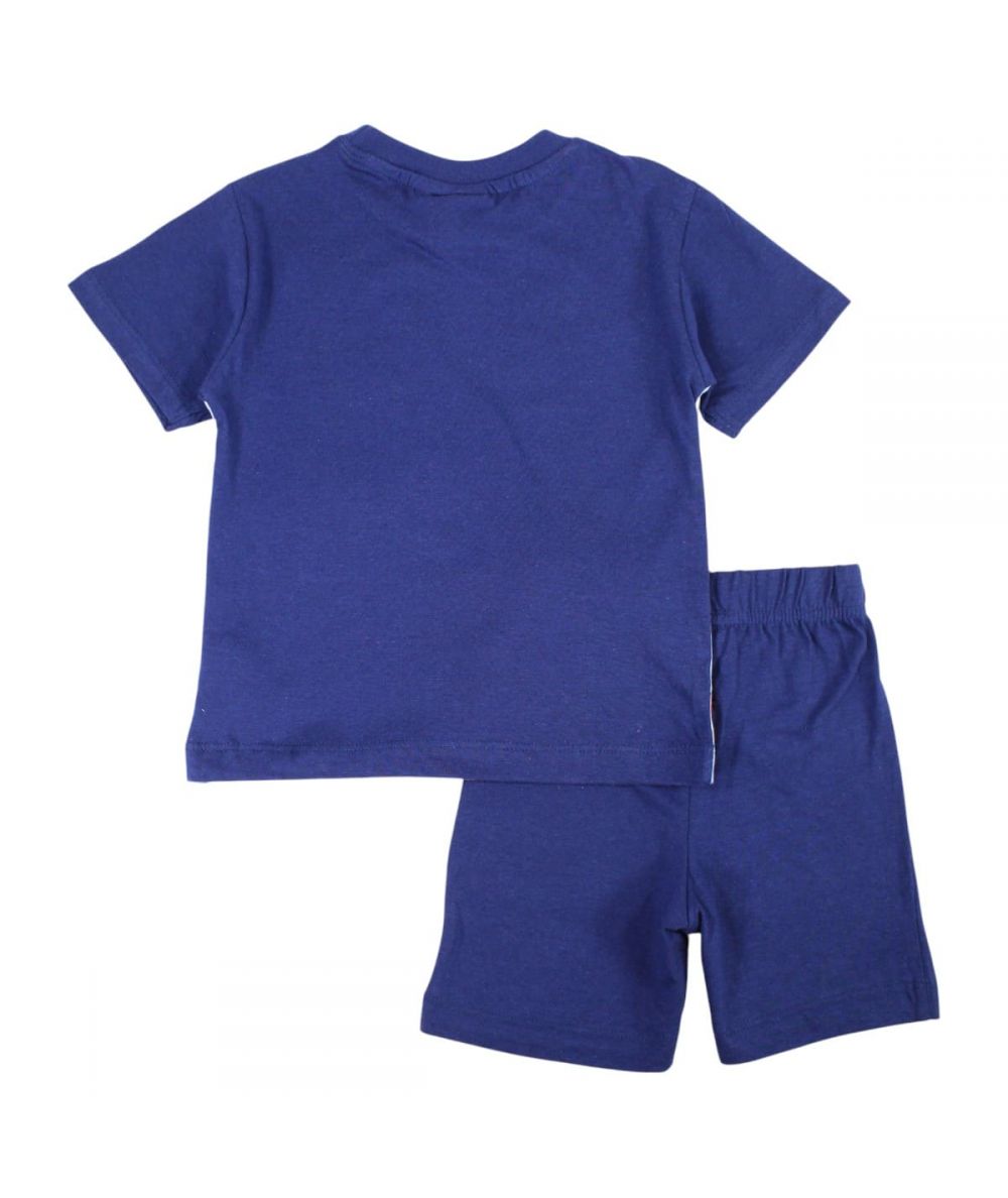 Ensemble Pat'Patrouille tee-shirt et short - bleu marine