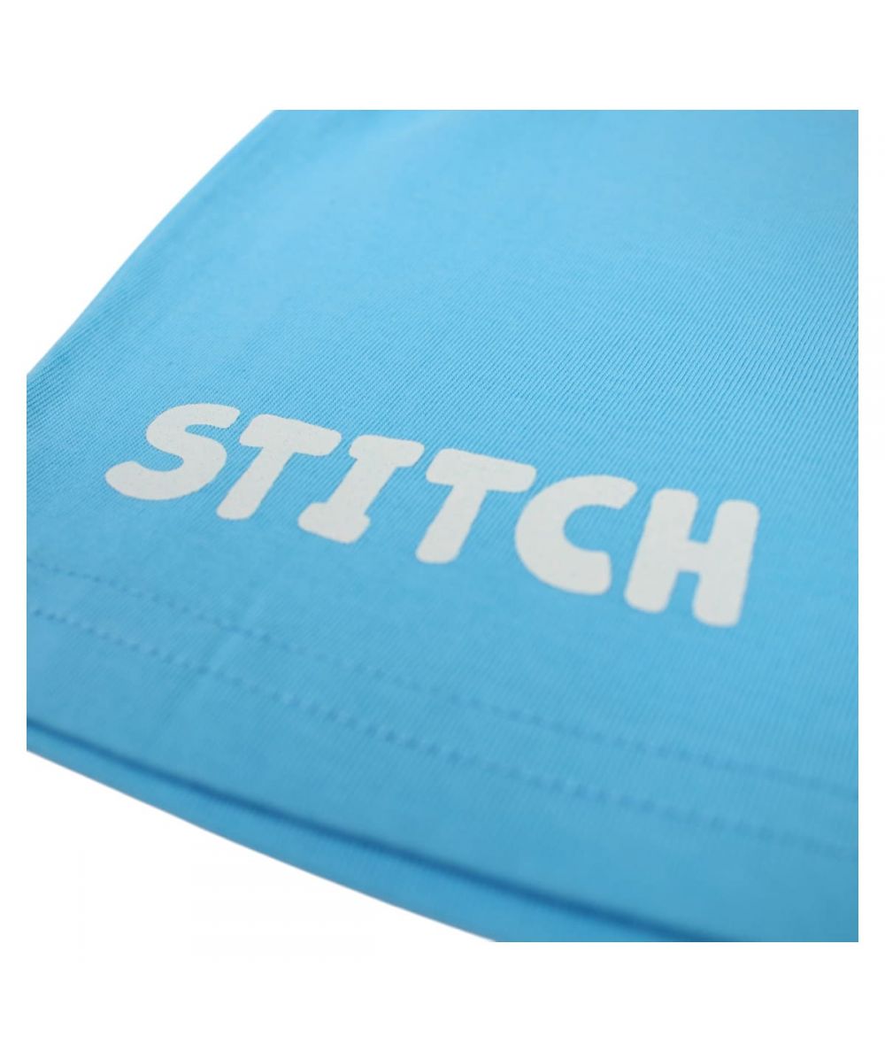Ensemble Stitch tee-shirt et short - bleu et blanc