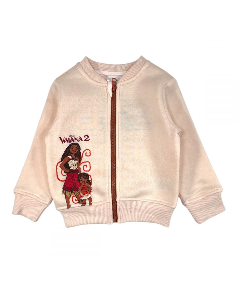 Ensemble Vaiana veste et jogging - saumon
