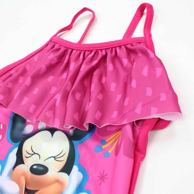 Maillot de bain Minnie 1 pièce - rose