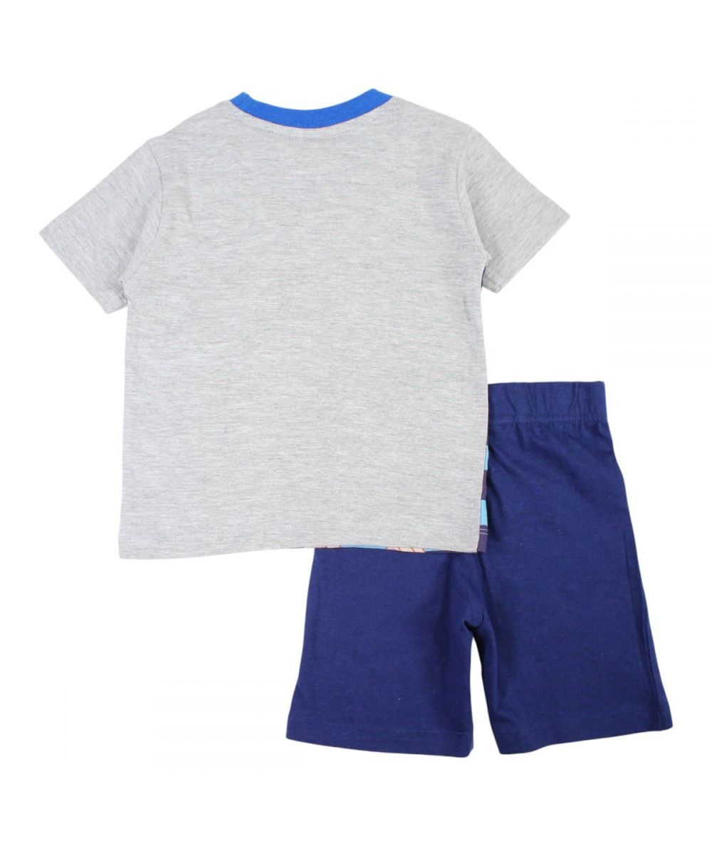 Ensemble Pat'Patrouille tee-shirt et short - bleu foncé