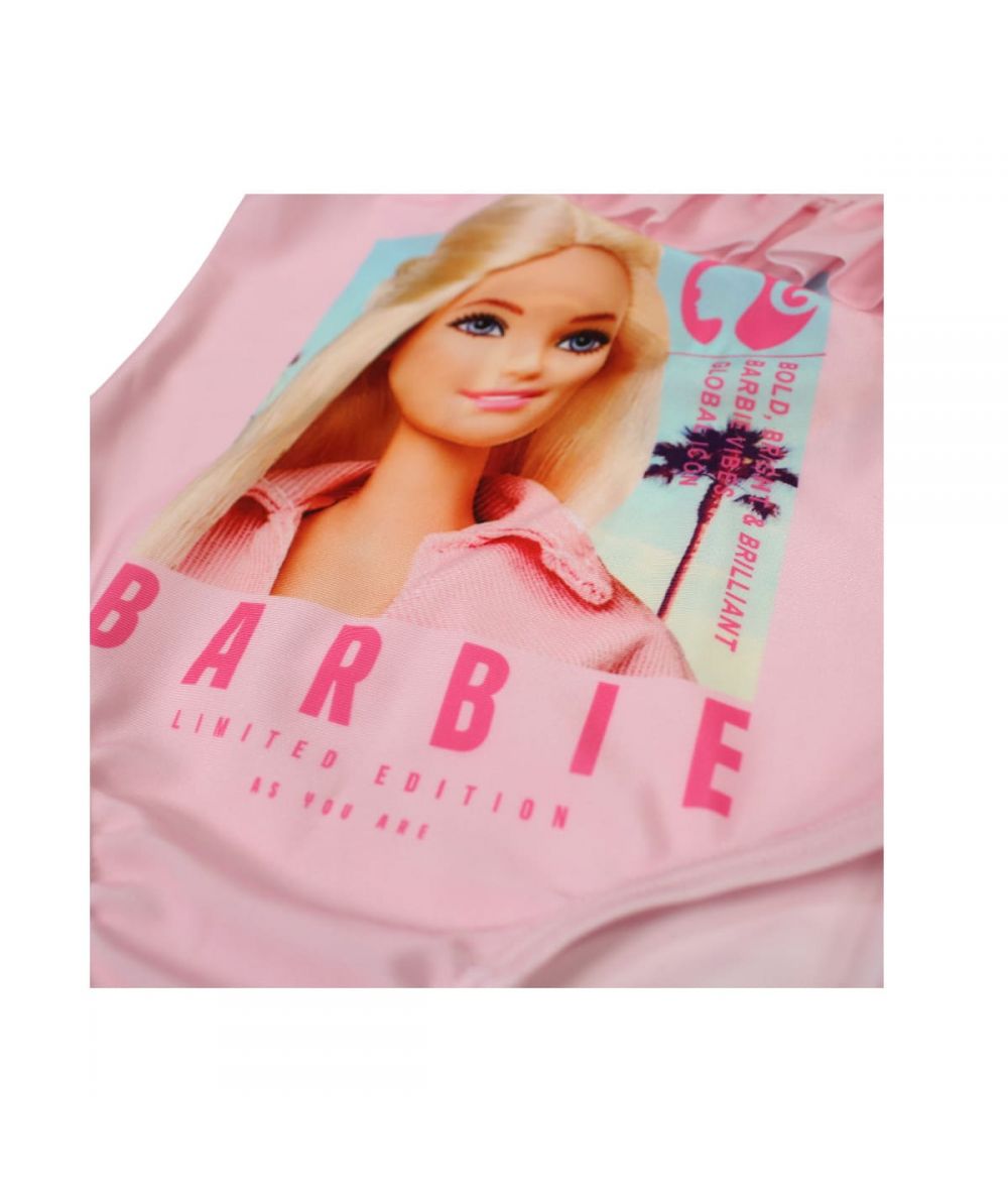 Maillot de bain Barbie 1 pièce - rose