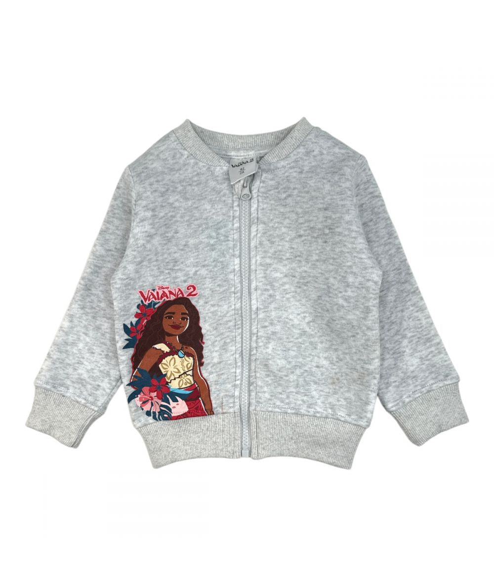 Ensemble Vaiana veste et jogging - gris et rouge