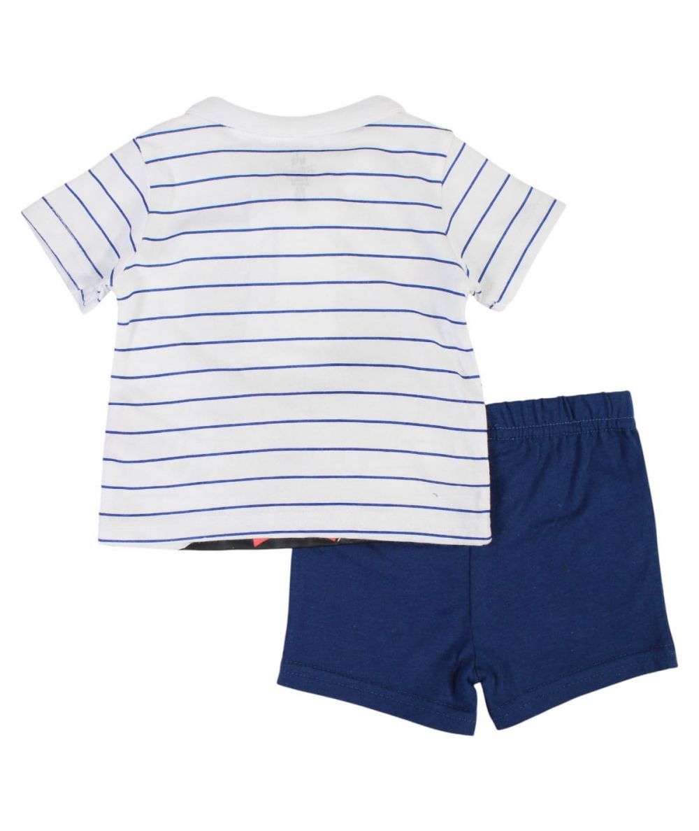 Ensemble Mickey Polo & short - bleu marine