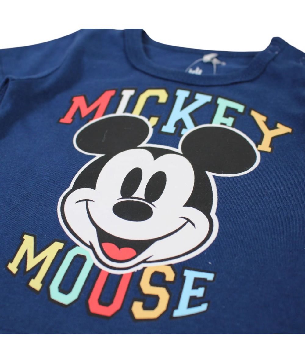 Ensemble Mickey Tee-shirt & short - bleu