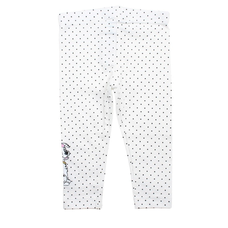 Ensemble Les 101 Dalmatiens chemise et legging - bleu et blanc