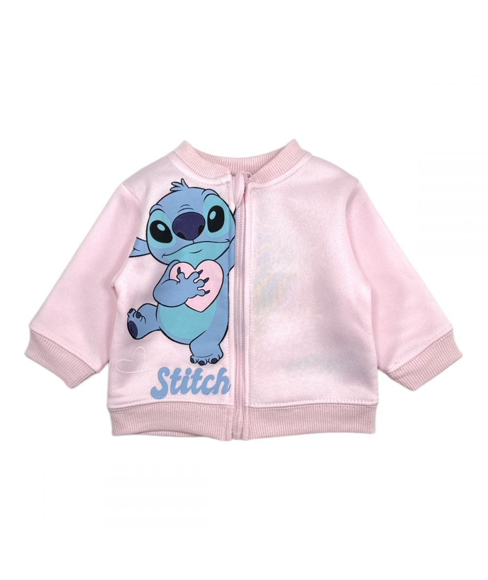 Ensemble Stitch veste et jogging - rose et bleu