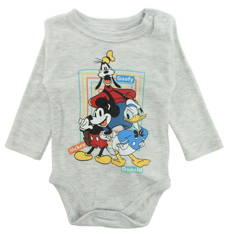 Ensemble Mickey body et pantalon - gris et bleu foncé