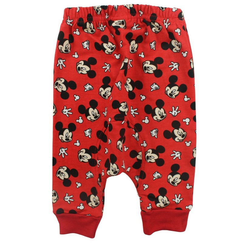 Ensemble Mickey body et pantalon - rouge et crème
