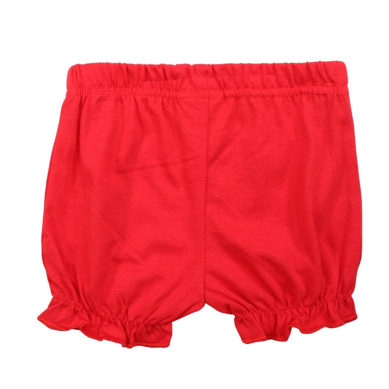 Ensemble Minnie robe et short - rouge et blanc