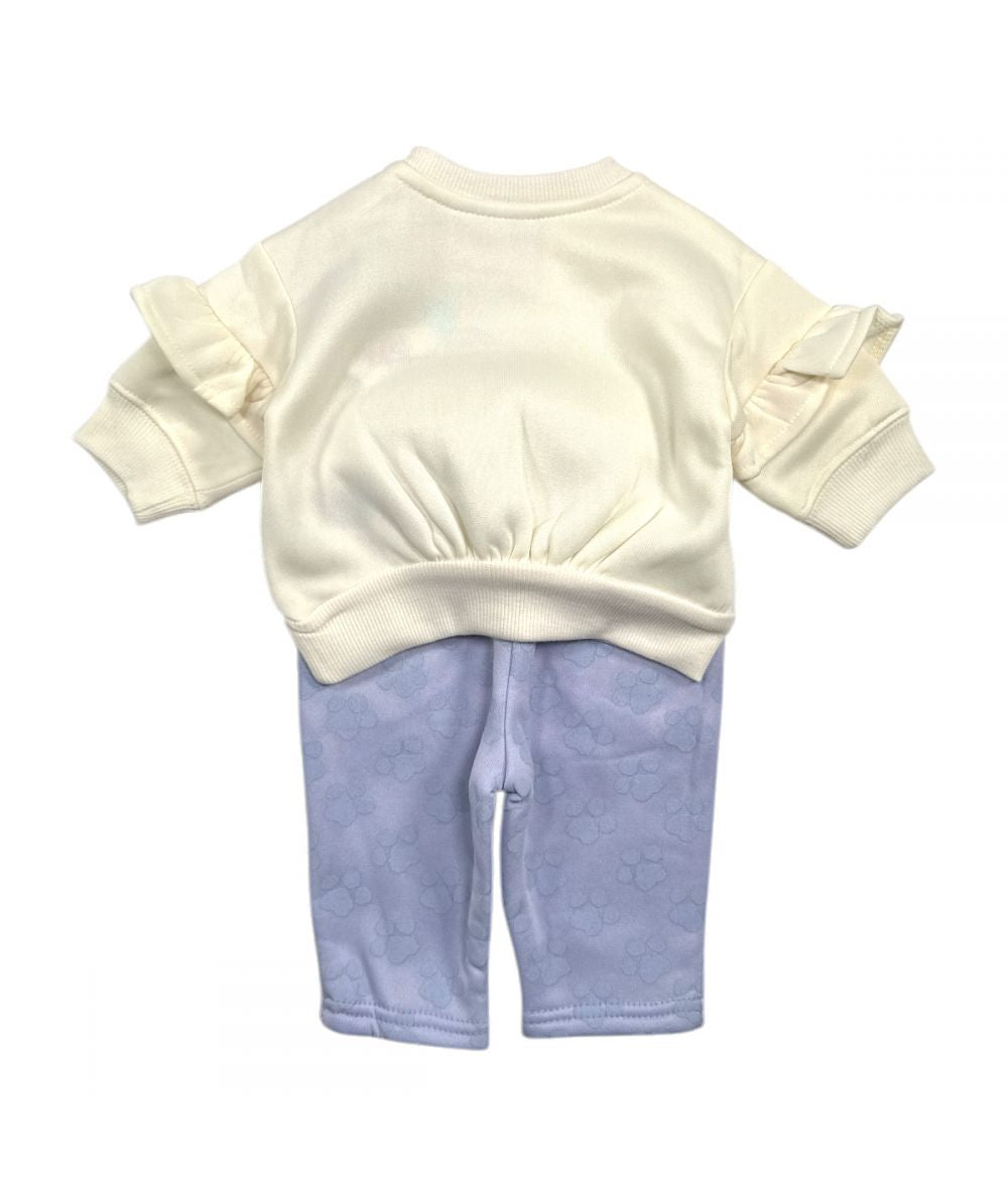 Ensemble Pat'Patrouille sweat et jogging - jaune clair et gris/bleu