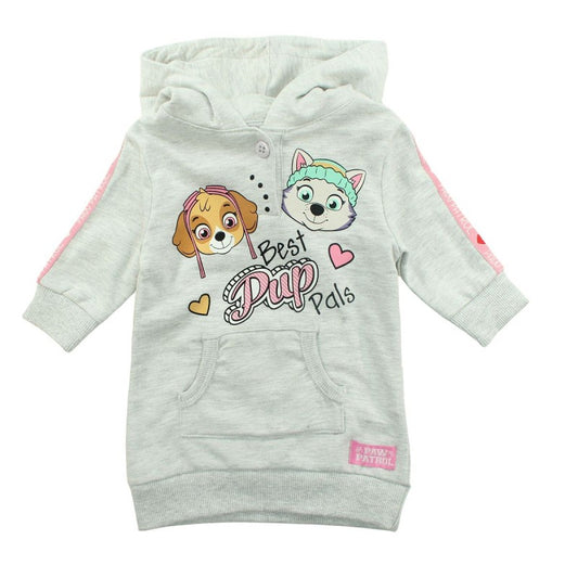 Robe polaire bébé Pat'Patrouille - gris