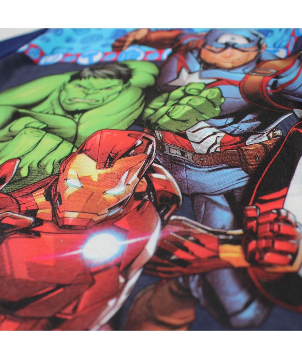 Ensemble Avengers tee-shirt et short - bleu marine