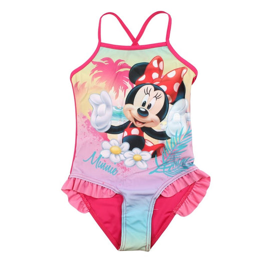 Maillot de bain Minnie 1 pièce - fushia