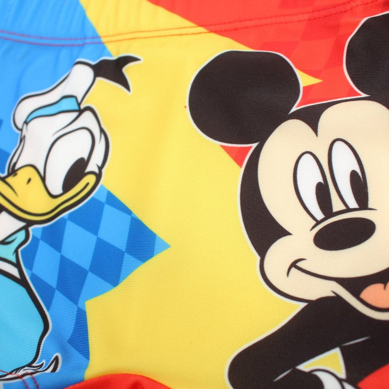 Boxer de bain Mickey - rouge
