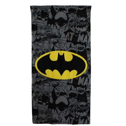 Serviette de plage Batman - noir