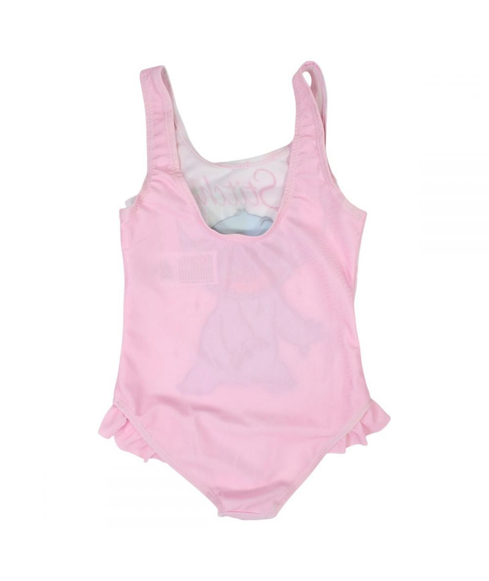 Maillot de bain Stitch 1 pièce - rose clair