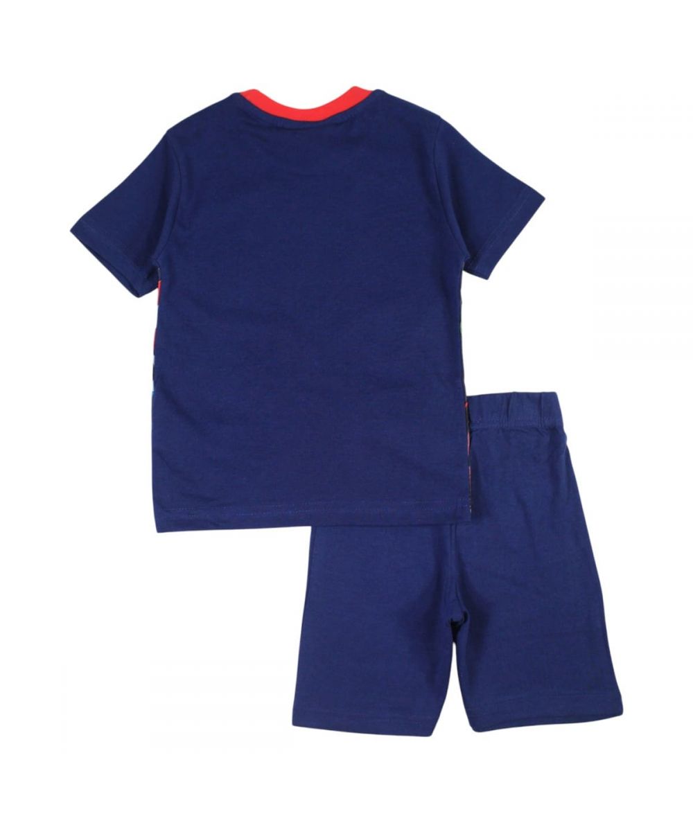 Ensemble Avengers tee-shirt et short - bleu marine