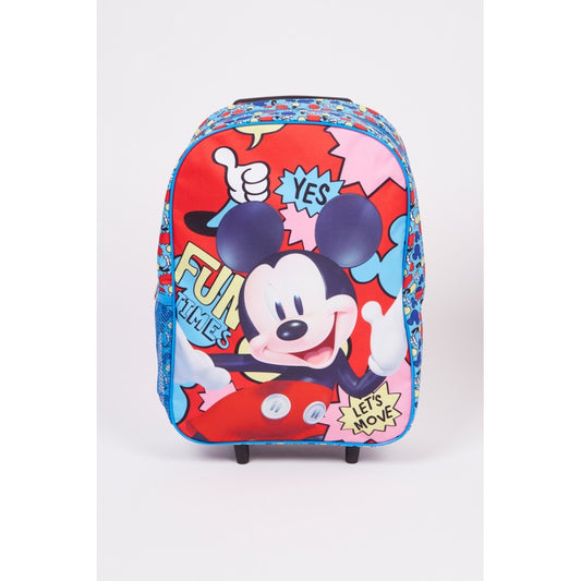 Sac à dos à roulettes Mickey - 40x30x13cm