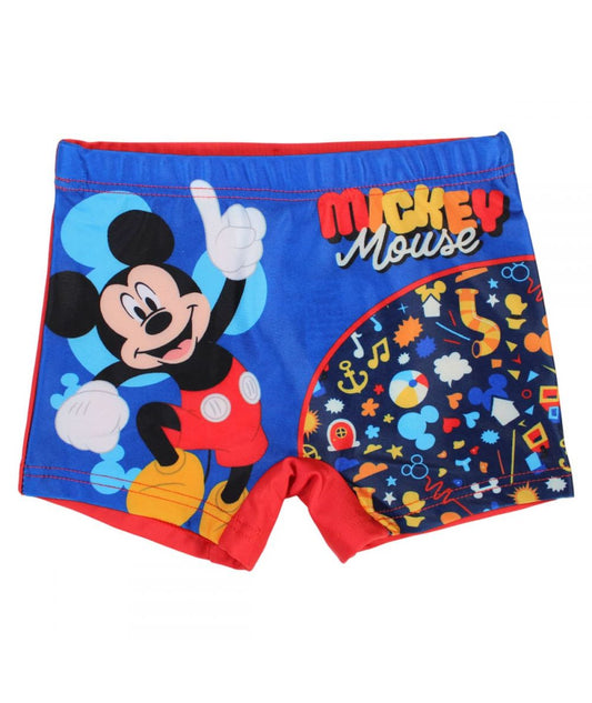 Boxer de bain Mickey - rouge