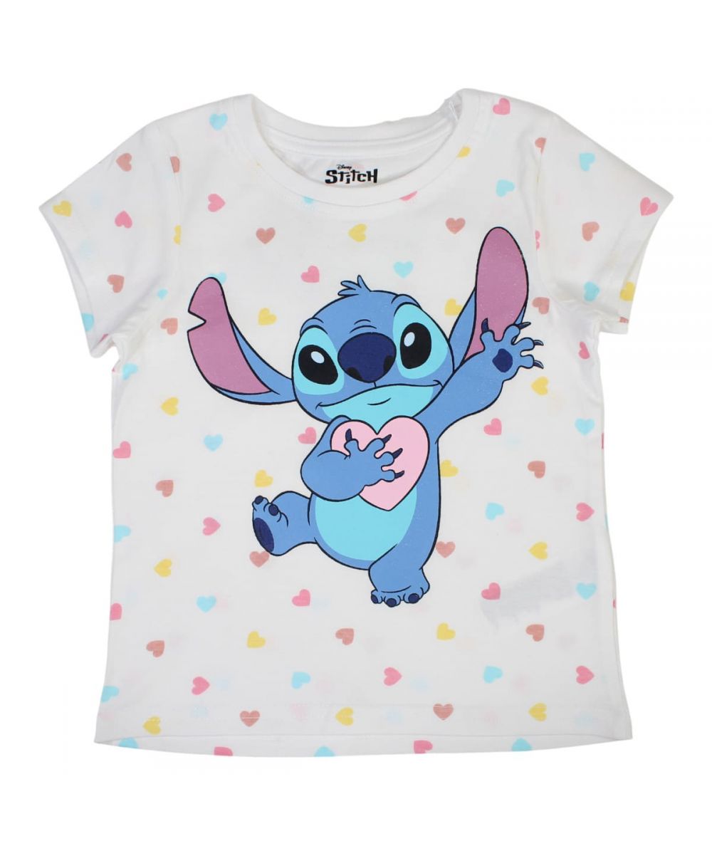 Ensemble Stitch tee-shirt et short - bleu et blanc