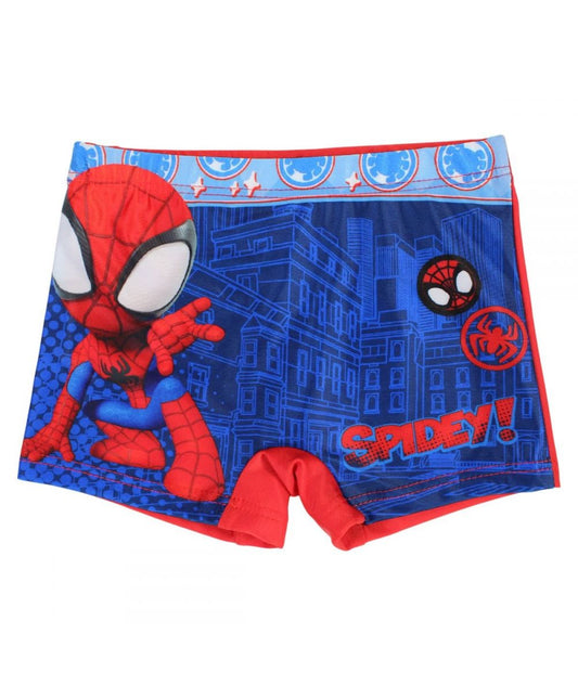 Boxer de bain Spiderman - rouge