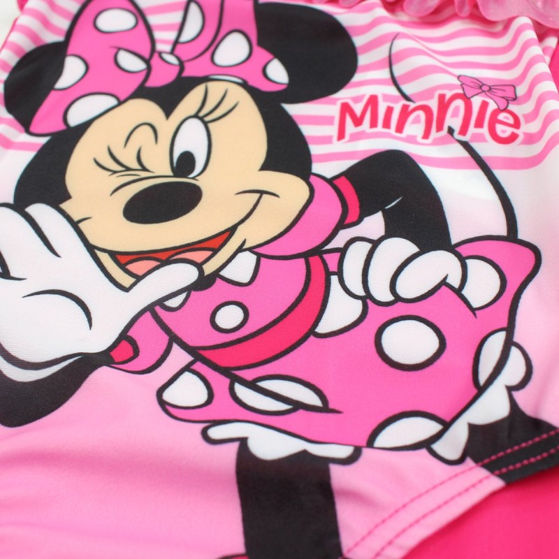 Maillot de bain Minnie 1 pièce - magenta