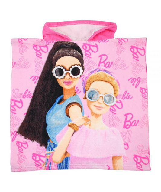 Poncho Barbie - rose