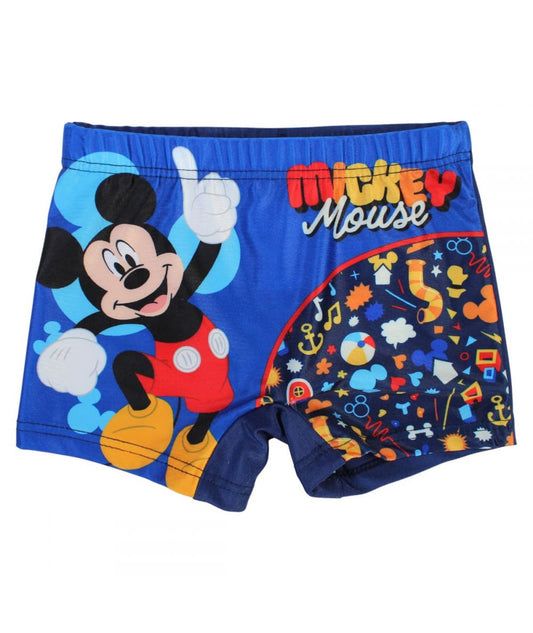 Boxer de bain Mickey - bleu foncé