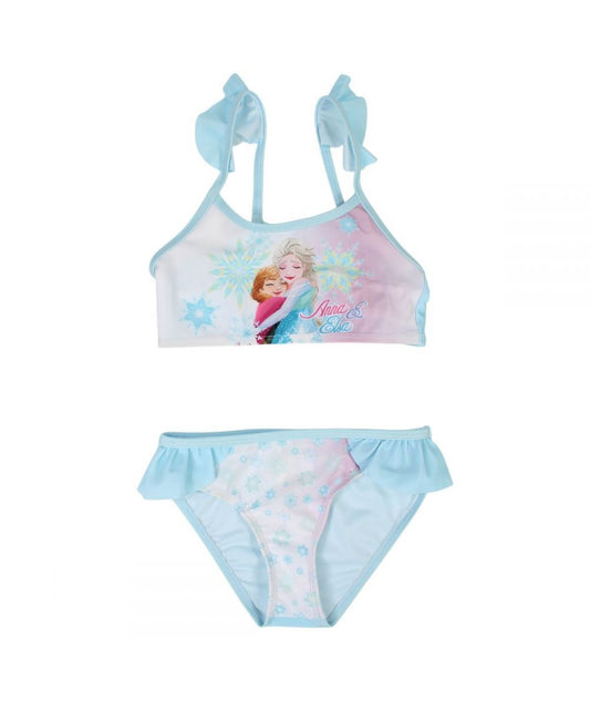 Maillot de bain La Reine des Neiges 2 pièces - bleu