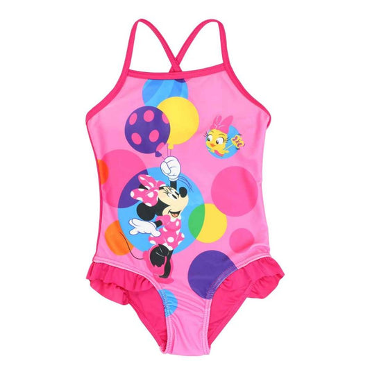 Maillot de bain Minnie 1 pièce - fushia