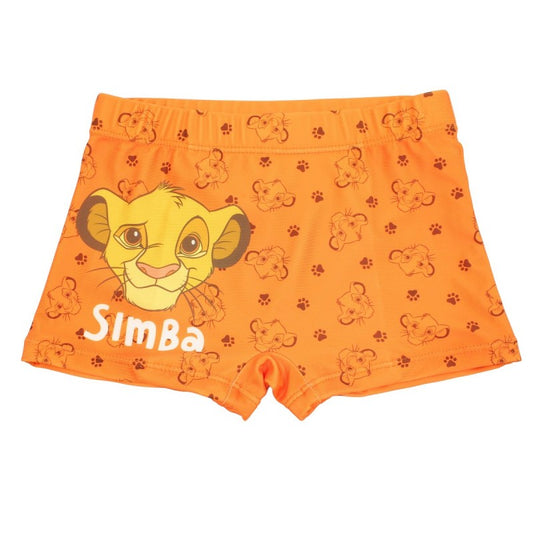 Boxer de bain Le Roi Lion - orange