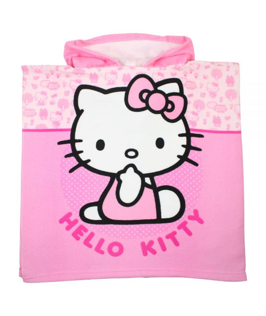 Poncho Hello Kitty - rose
