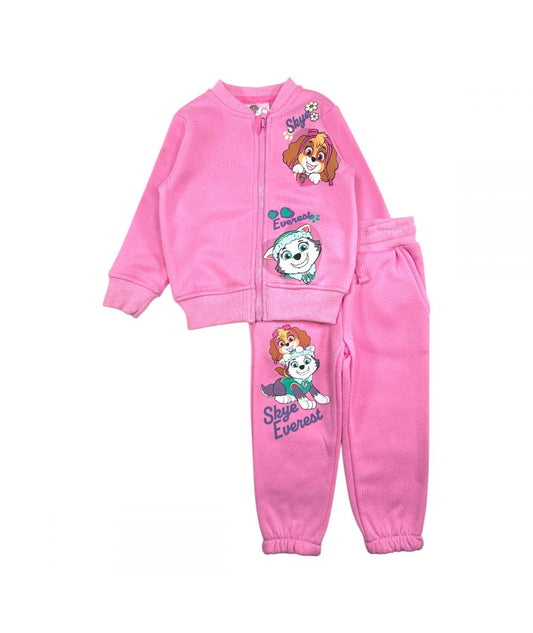 Ensemble Pat'Patrouille veste et jogging - rose