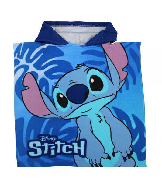 Poncho Stitch - bleu