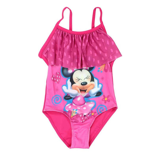 Maillot de bain Minnie 1 pièce - rose