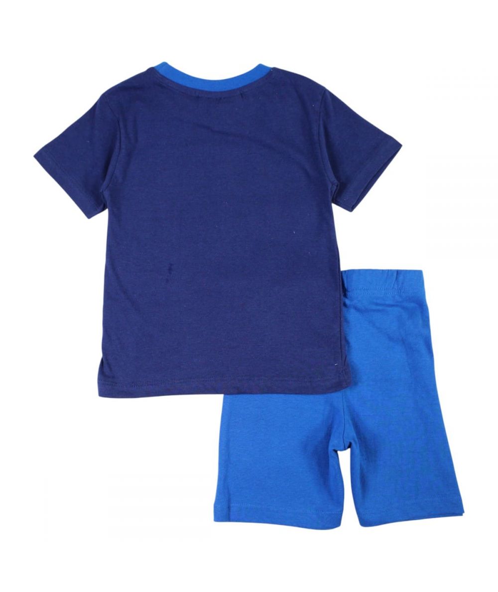 Ensemble Avengers tee-shirt et short - bleu foncé