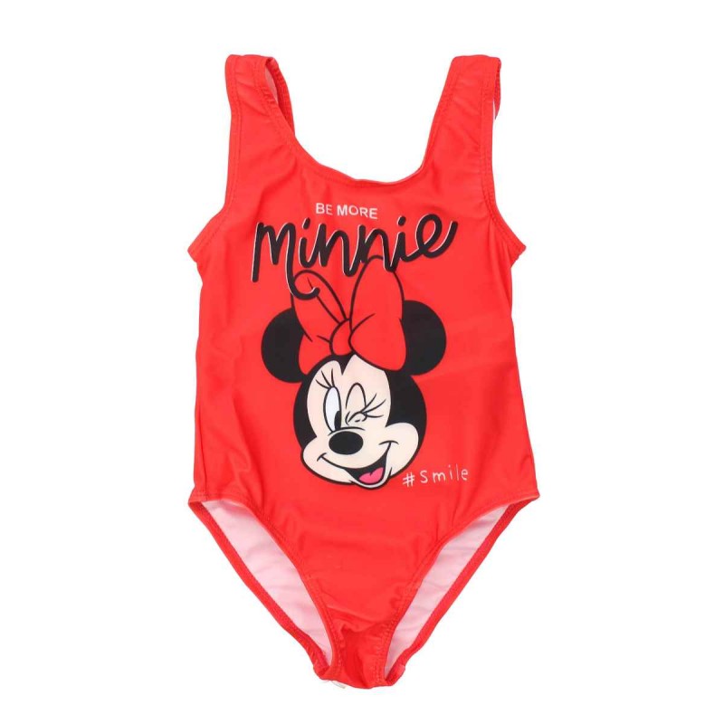 Maillot de bain Minnie 1 pièce - rouge