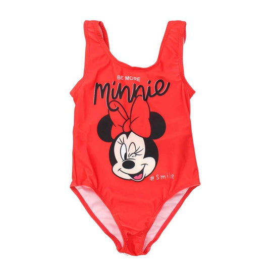 Maillot de bain Minnie 1 pièce - rouge